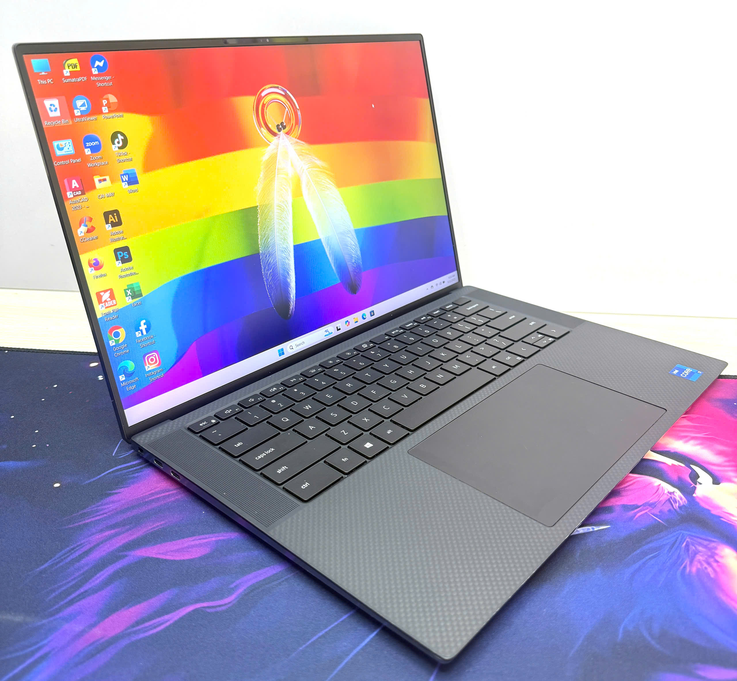 Dell Precision 5560 i7 11850H RAM 32Gb 512Gb T1200 FHD+ - Hình ảnh 3
